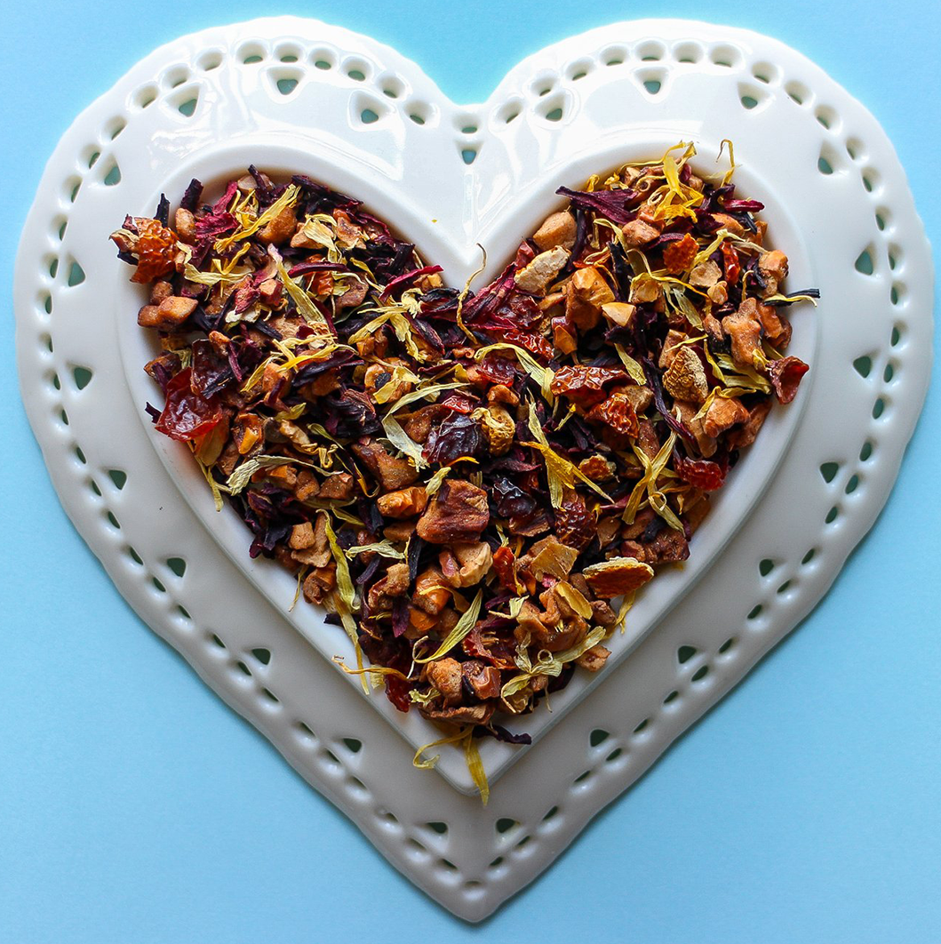 Strawberry Rosehip Fruit Tea Loose Leaf Tea