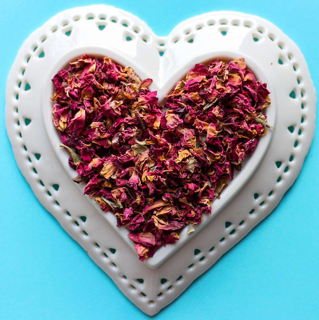 Tea Amo Rose Petal Herbal Tea | Loose Leaf Tea Hamilton Ontario Burlington Ontario Oakville, Afternoon Tea
