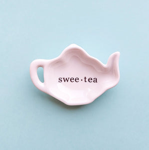Mini Teapot Shape Spoon Rest - Sweetea