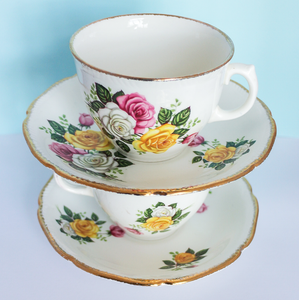 Teacup Set - June Bouquet